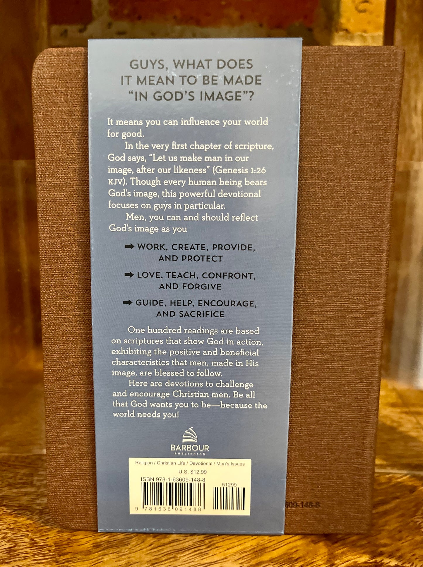 In God’s Image, 100 Devotions for Men by David Sanford